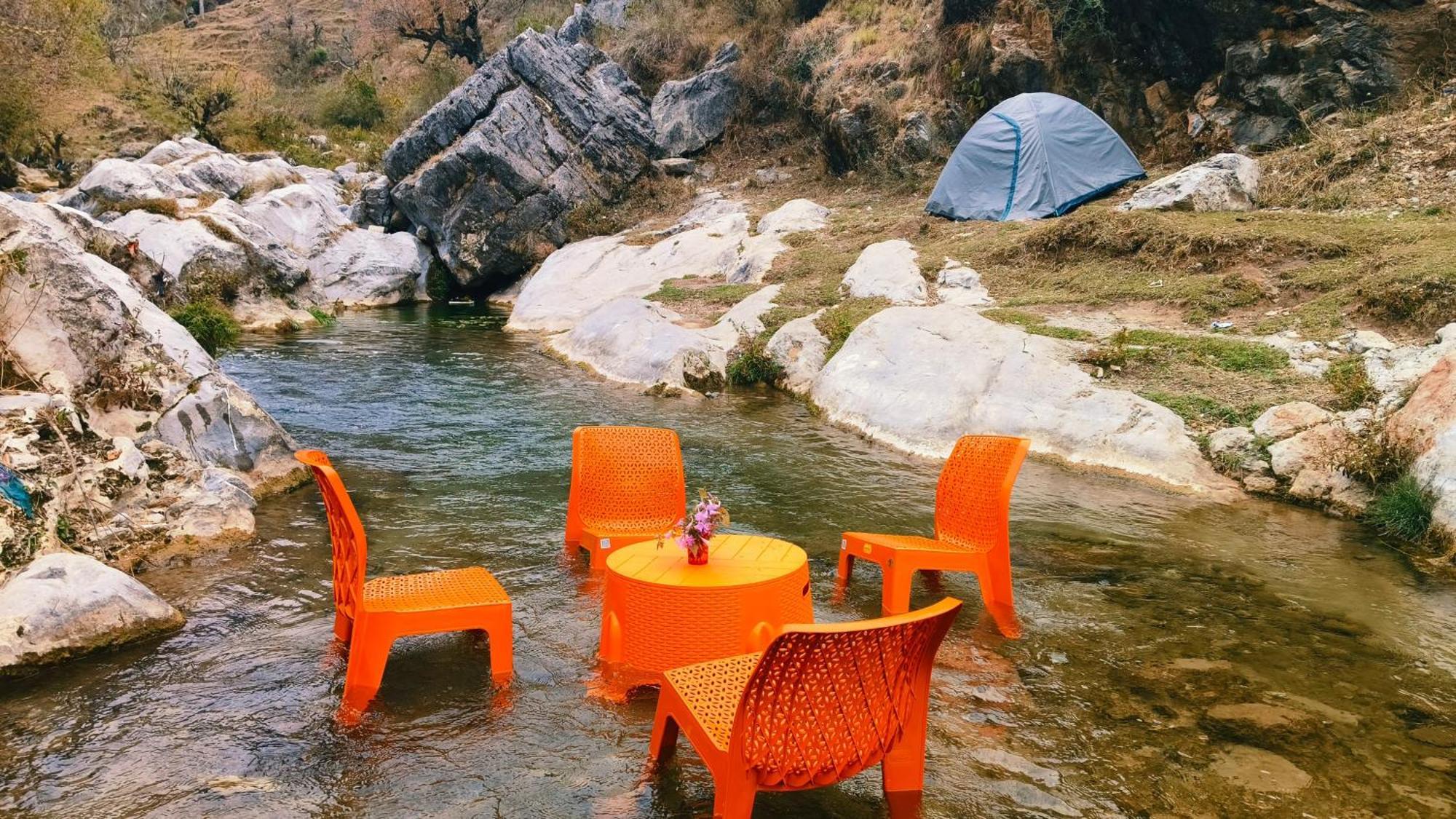 Rivulet Resort & Camping Mussoorie Eksteriør billede